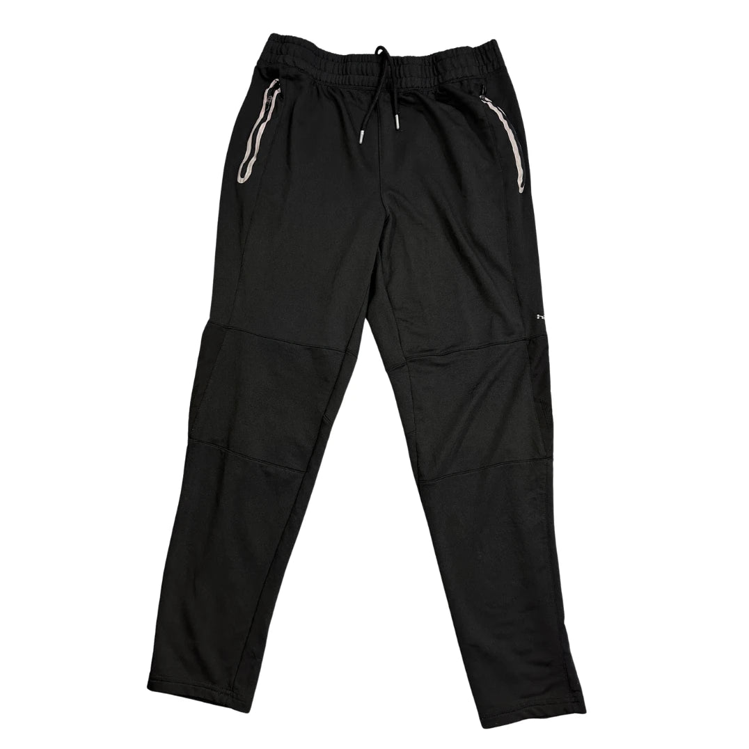 HIND® Black Athletic Performance Jogger Trousers(L)