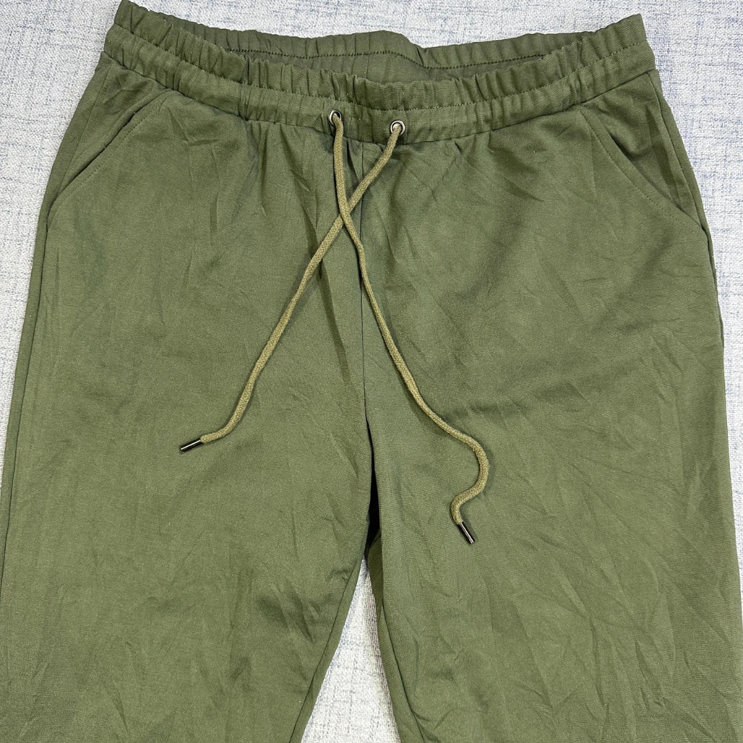 Katies® Olive Green Casual Lounge Pants(L)