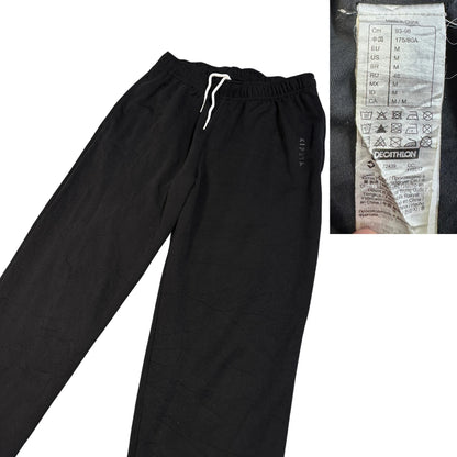 Kipsta® Black Sports Training Trousers(M)