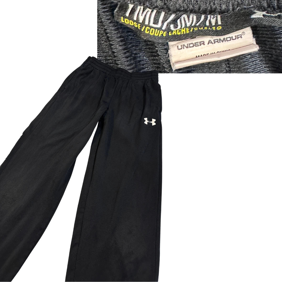 Under Armour® Black Performance Track Pants(S)