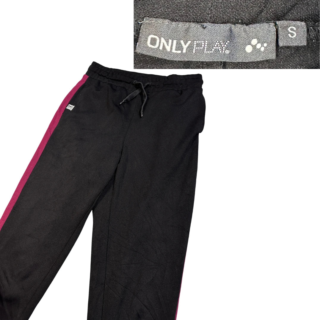Only Play® Black Athletic Training Trousers(S)