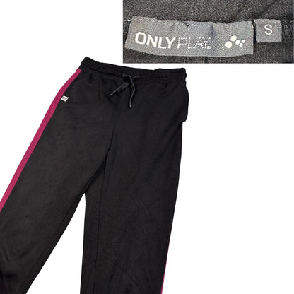 Only Play® Black Athletic Training Trousers(S)