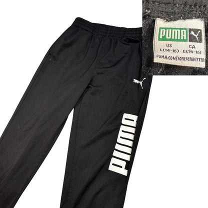 Puma® Black Athletic Jogger Trousers