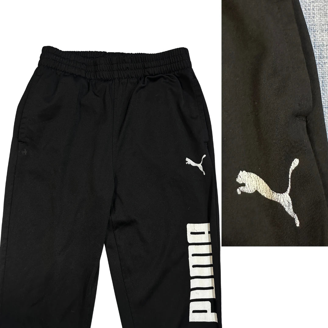 Puma® Black Athletic Jogger Trousers
