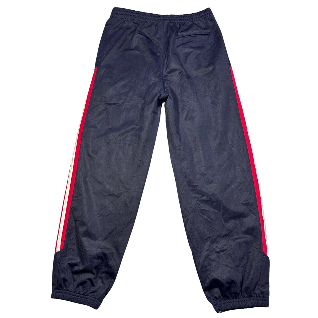 TrulyBillion® Navy Side Stripe Track Pants(M)