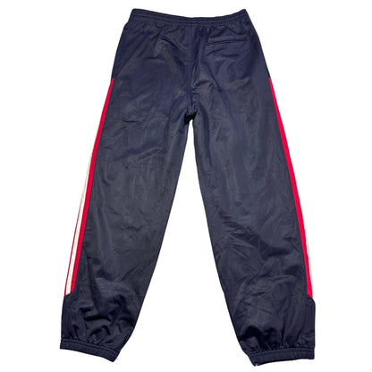 TrulyBillion® Navy Side Stripe Track Pants(M)