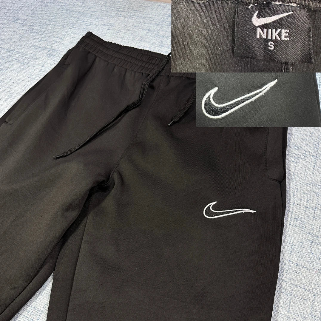 Nike® Black Athletic Track Pants