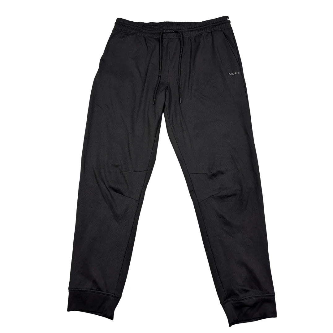Skora® Black Performance Jogger Trousers(L)