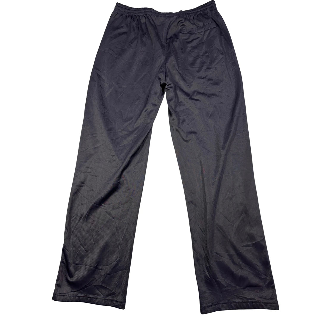 Black Side Stripe Sports Track Pants(L)