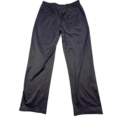 Black Side Stripe Sports Track Pants(L)