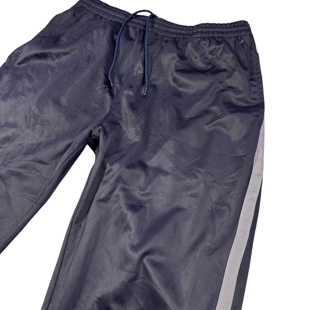 Black Side Stripe Sports Track Pants(L)
