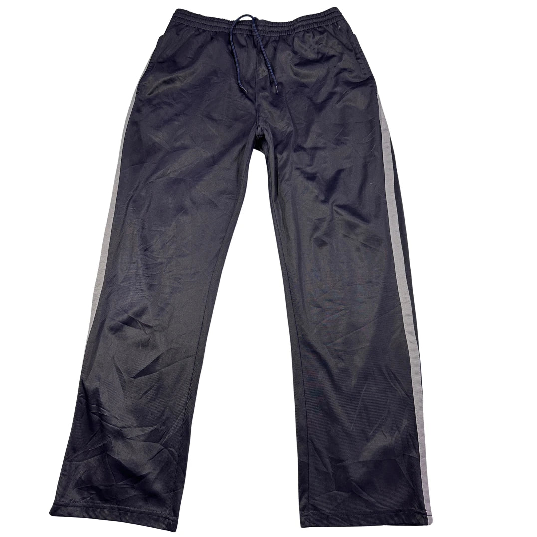 Black Side Stripe Sports Track Pants(L)
