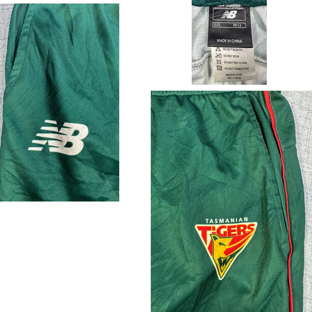 New Balance® Green Sports Track Pants(M)
