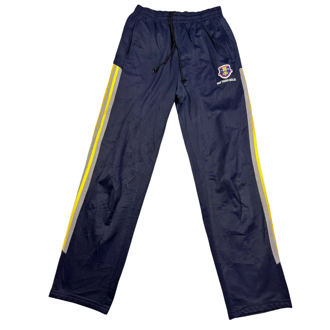 Truly Billion Navy School Sports Track Pants(S)