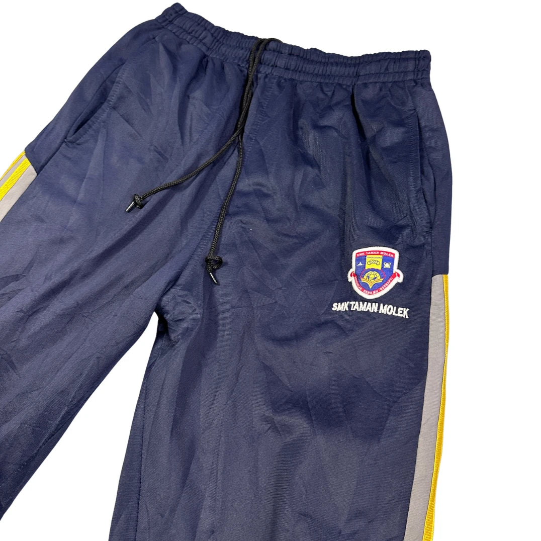 Truly Billion Navy School Sports Track Pants(S)