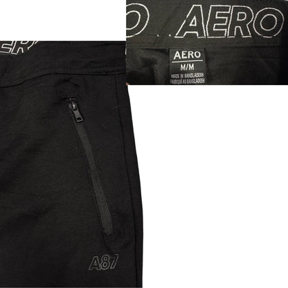 AERO® Black Athletic Jogger Pants(M)