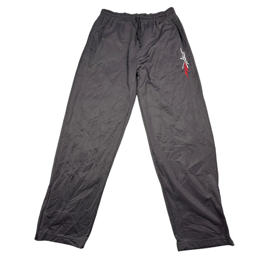CDA INC® Men's Grey Track Pants | Lightweight Sports Trousers(XL)