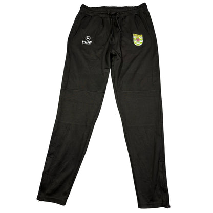 Play® Black Football Training Trousers(M)