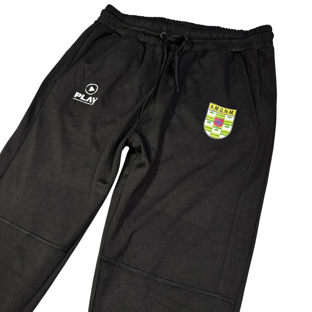 Play® Black Football Training Trousers(M)