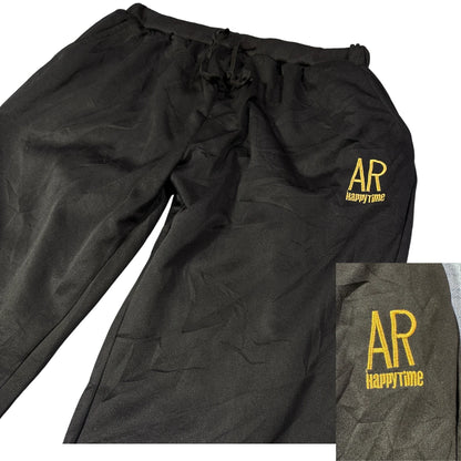 AR HappyTime® Black Track Pants(L)