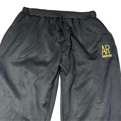 AR HappyTime® Black Track Pants(L)