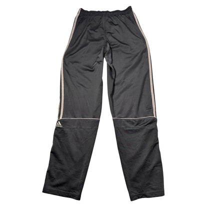 Adidas® Black Track Pants Cream Stripes