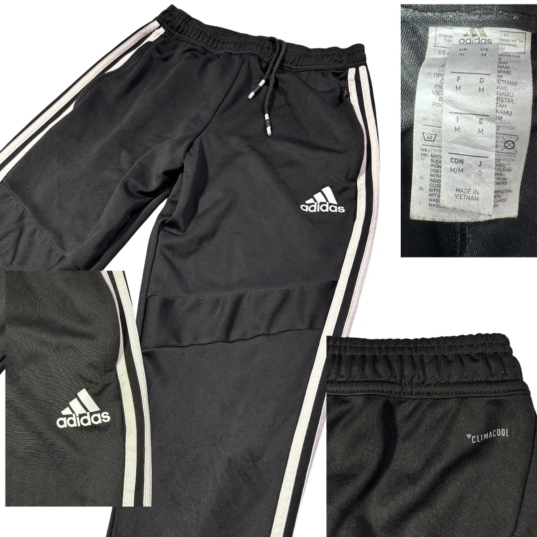 Adidas® Climacool Black Track Pants(M)