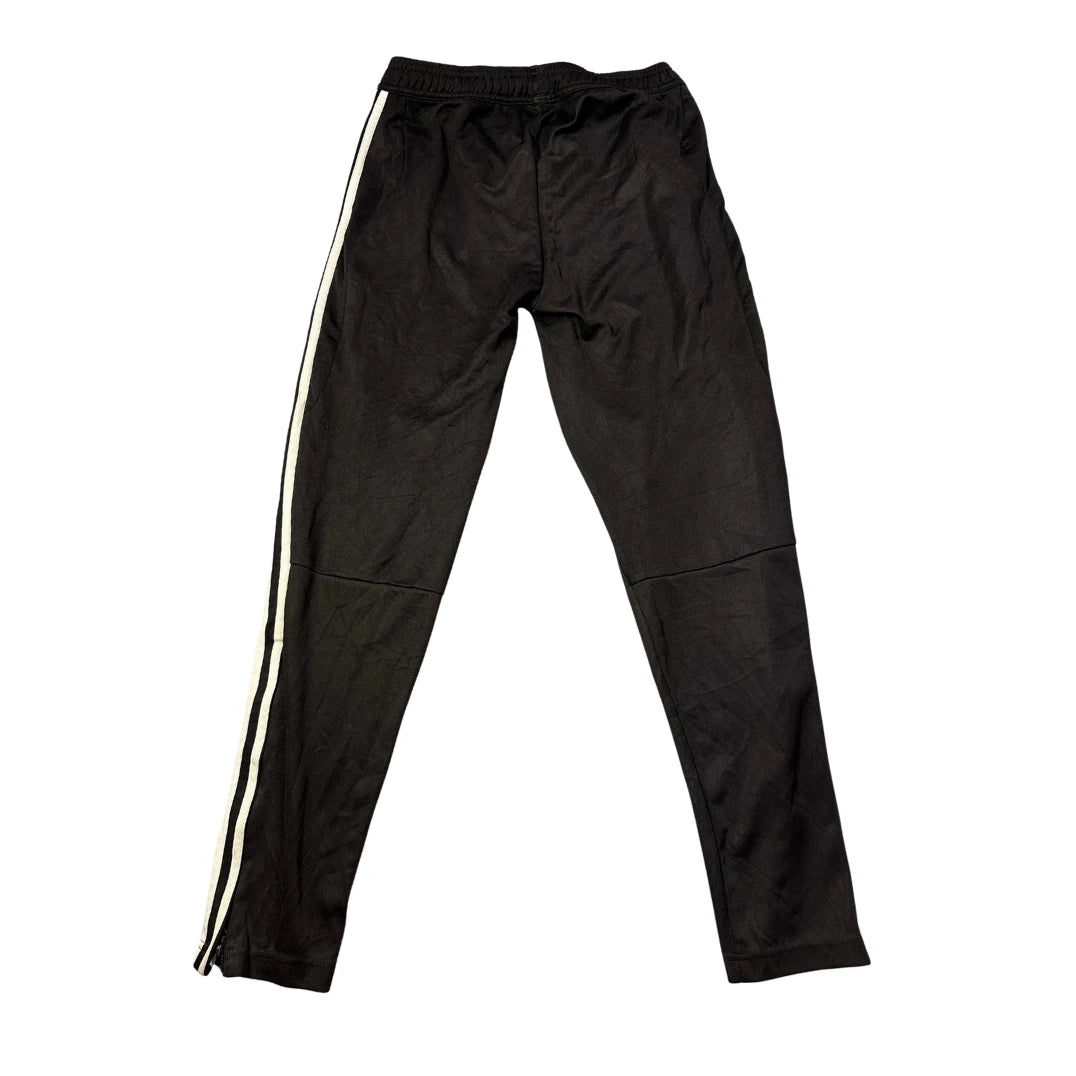 Adidas® Black Track Pants White Stripes(S)
