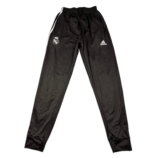 Adidas Real Madrid black and white track pants