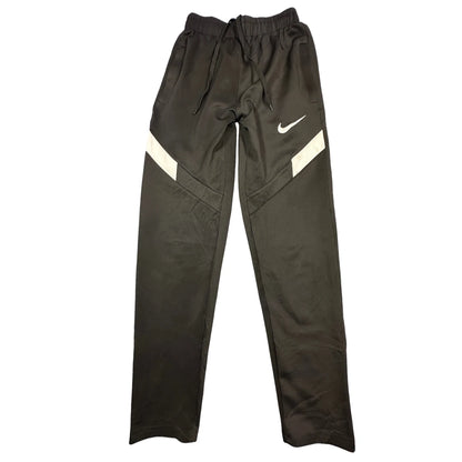 Nike® Black Track Pants White Swoosh(S)