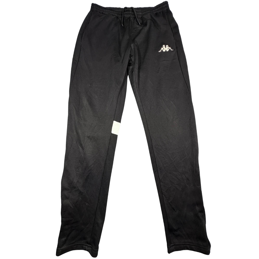 Kappa Black Track Pants Omini Logo