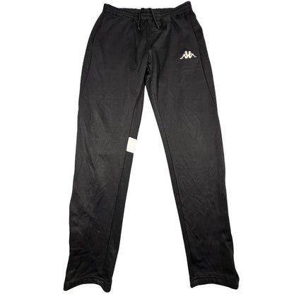 Kappa Black Track Pants Omini Logo