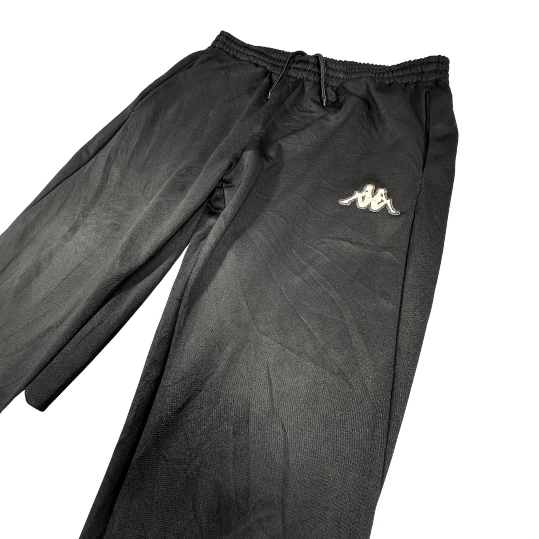 Kappa Black Track Pants Omini Logo