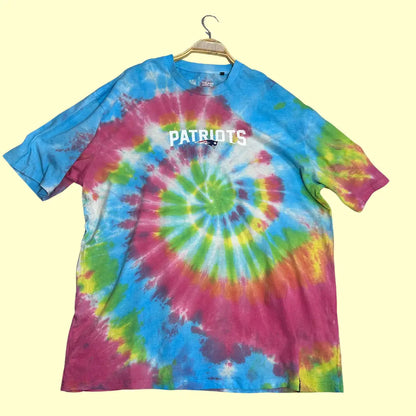 NFL Team Apparel “Patriots” Tie-Dye T-Shirt