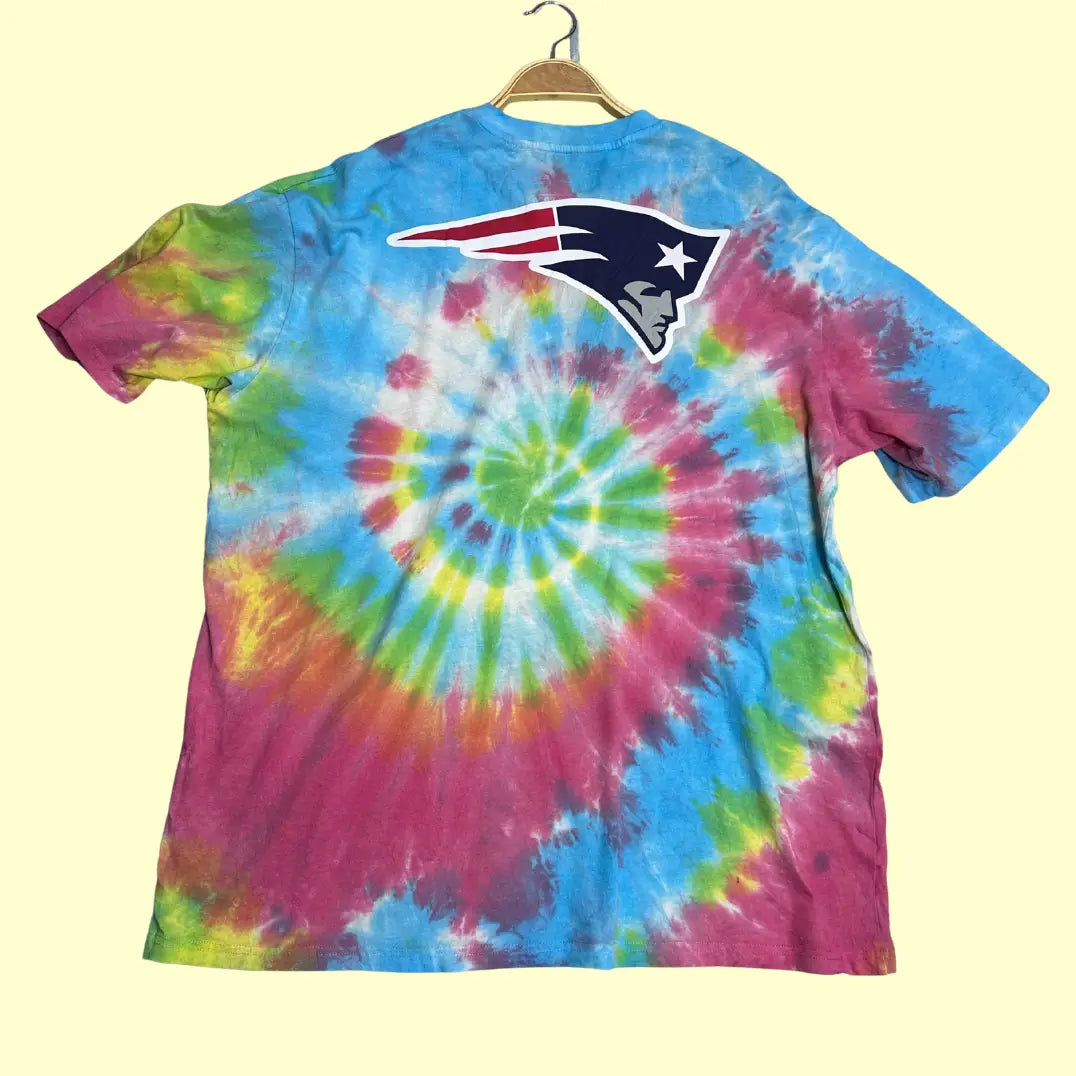 NFL Team Apparel “Patriots” Tie-Dye T-Shirt