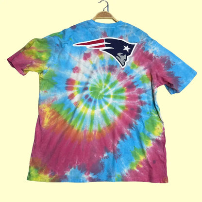 NFL Team Apparel “Patriots” Tie-Dye T-Shirt