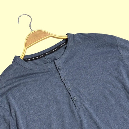 TU Premium Quality Henley Long Sleeve T-Shirt