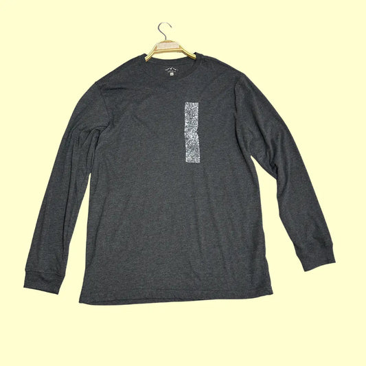 Blue Mountain Long Sleeve Graphic T-Shirt