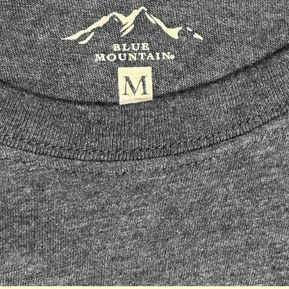 Blue Mountain Long Sleeve Graphic T-Shirt