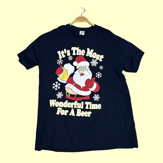 B&C Collection Graphic T-Shirt in navy blue