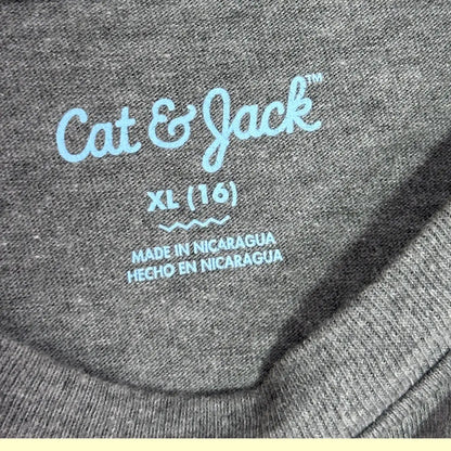 Cat & Jack Grey Long Sleeve T-Shirt