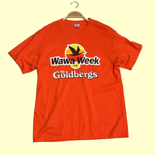 Port & Company Core Blend T-Shirt in bright orange