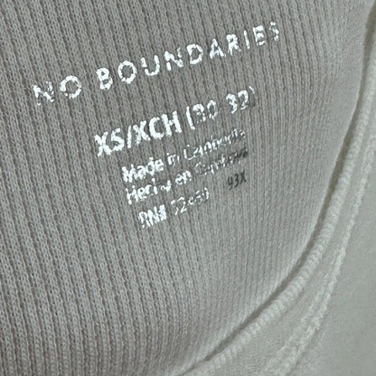 No Boundaries White Pocket Tee