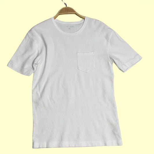 No Boundaries White Pocket Tee