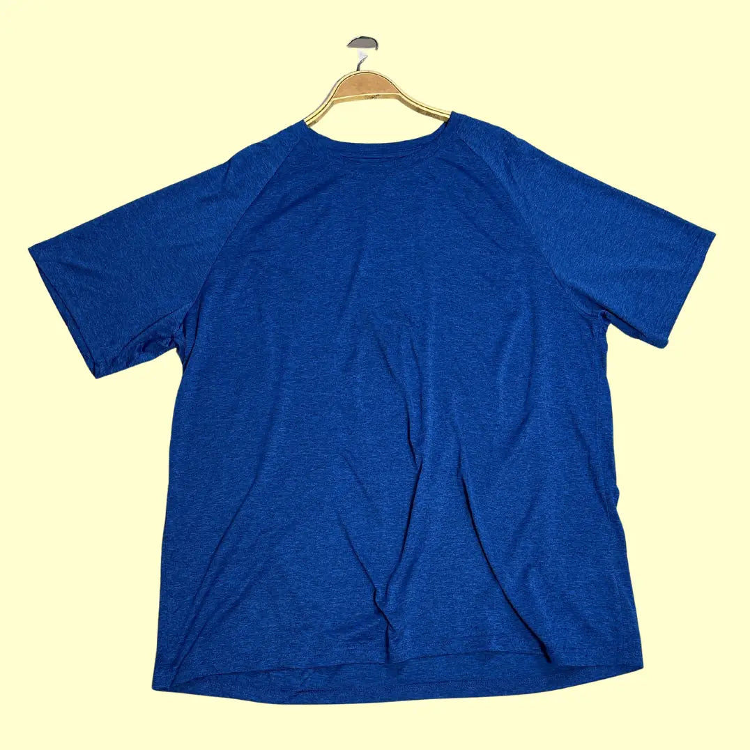 Casual royal blue T-shirt