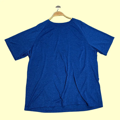 Casual royal blue T-shirt