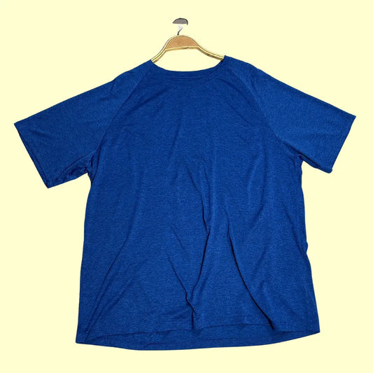 Casual royal blue T-shirt