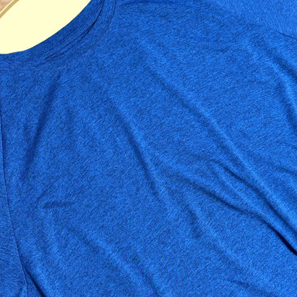 Casual royal blue T-shirt