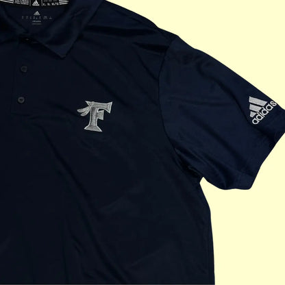 Adidas Climalite polo shirt in navy blue