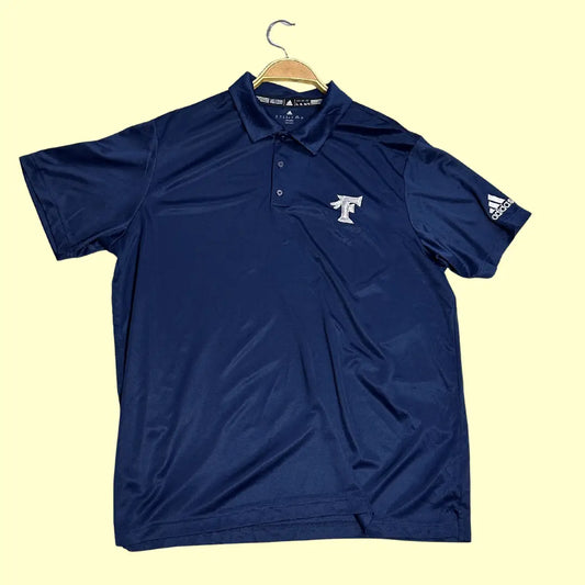 Adidas Climalite polo shirt in navy blue